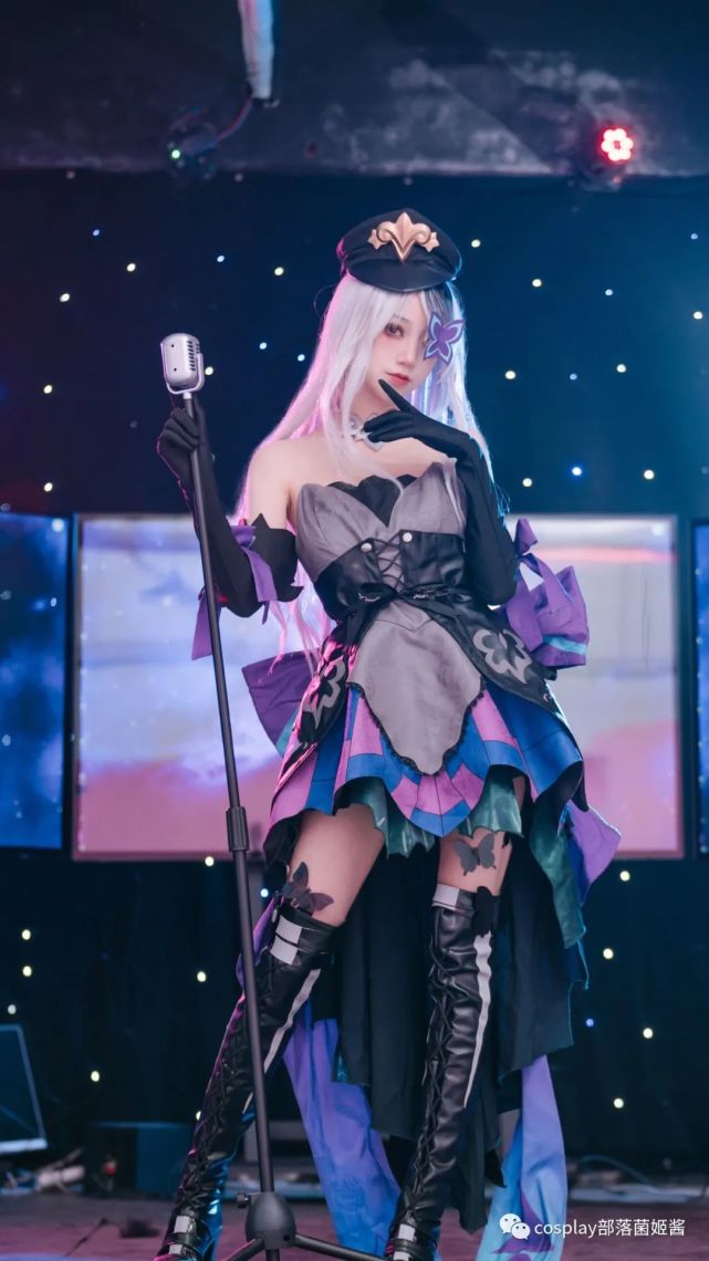 cos:王者荣耀67王昭君墨莲月吟cos正片@七米