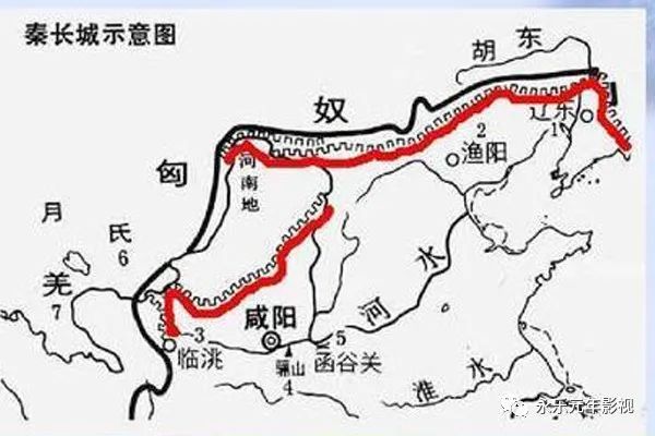 汉明长城是抗敌最多的一次,但是秦始皇扩建长城,创造了第一座万里长城