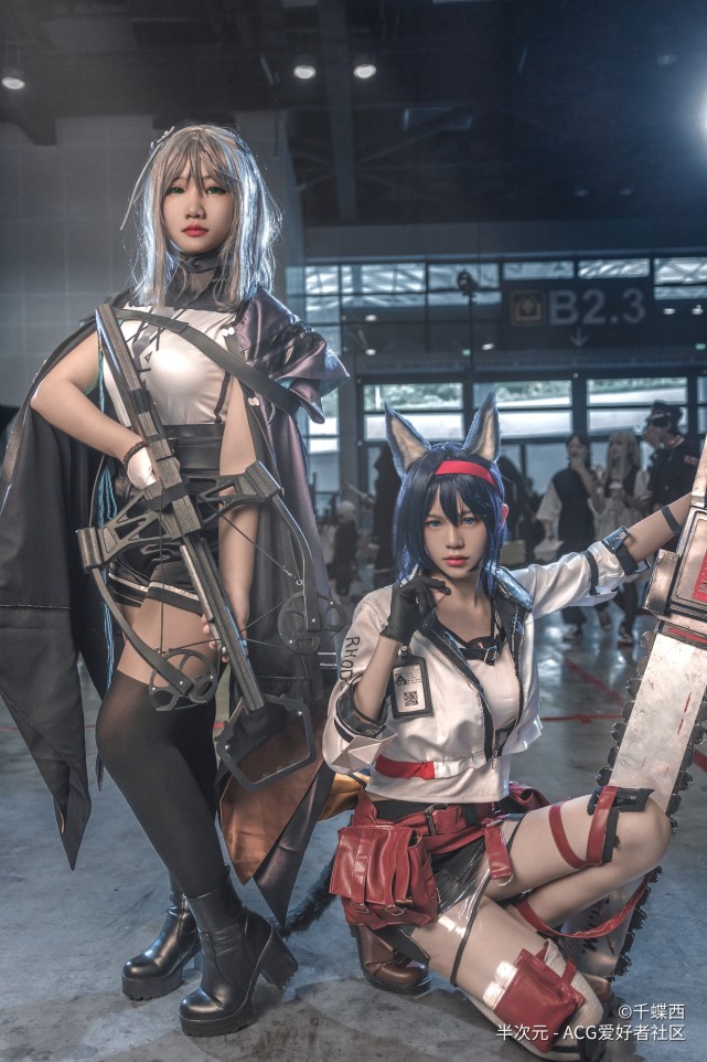 灰喉x煌内含小剧情明日方舟cos