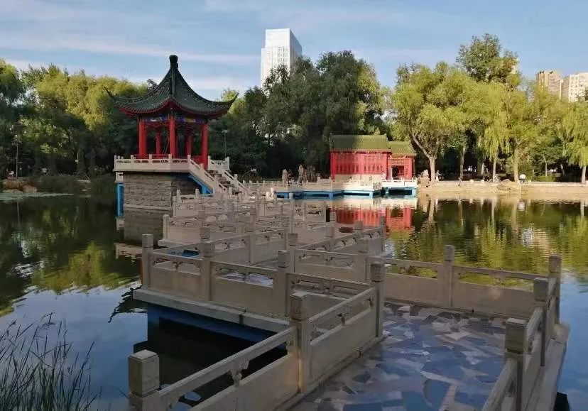 奉天城韻丨瀋陽百鳥公園築山理水別有韻味