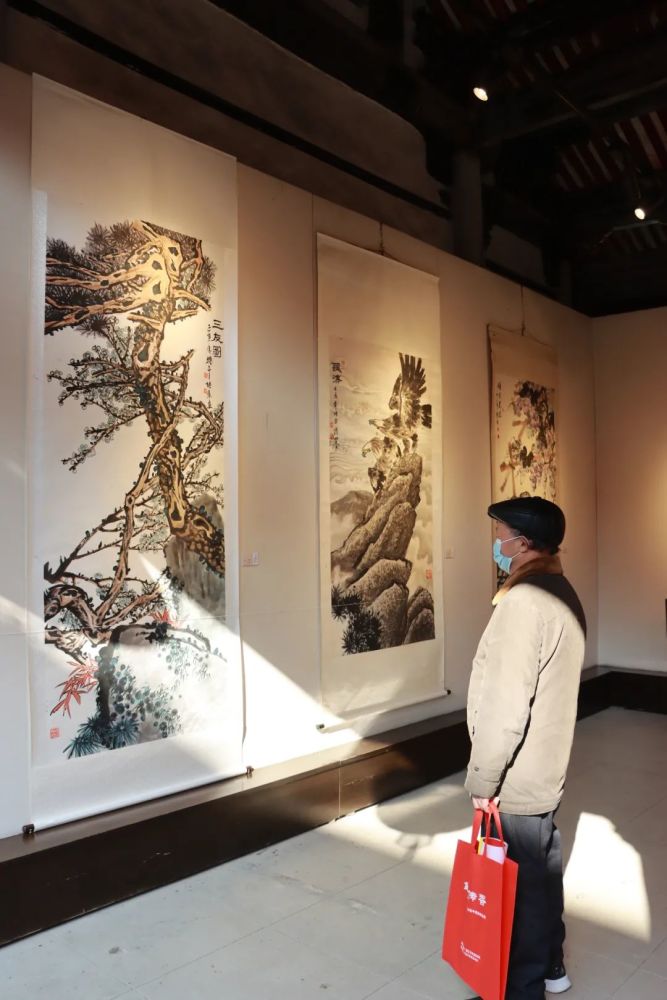 每日一图笔道传香张寅中国画作品展