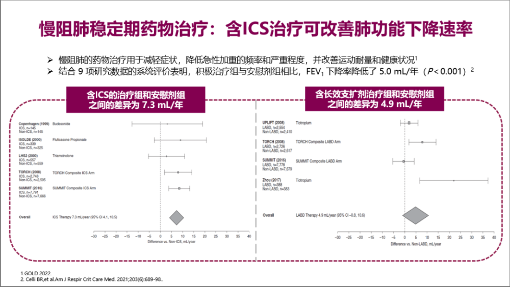 陈荣昌教授基于权威指南推荐的慢阻肺三联治疗方案的选择应用