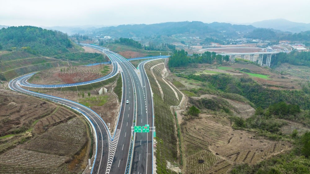 瓮安高速路口图片图片