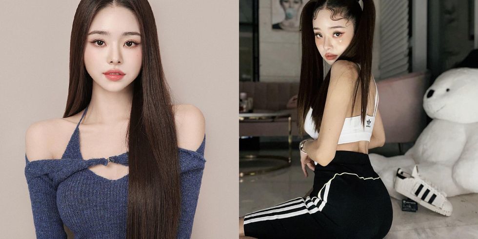 宋智雅神似jennie爆红20寸水蛇腰性感铅笔腿太撩人