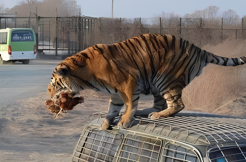 老虎這樣的食肉動物為何那麼喜歡吃獵物的內臟口味這麼重嗎