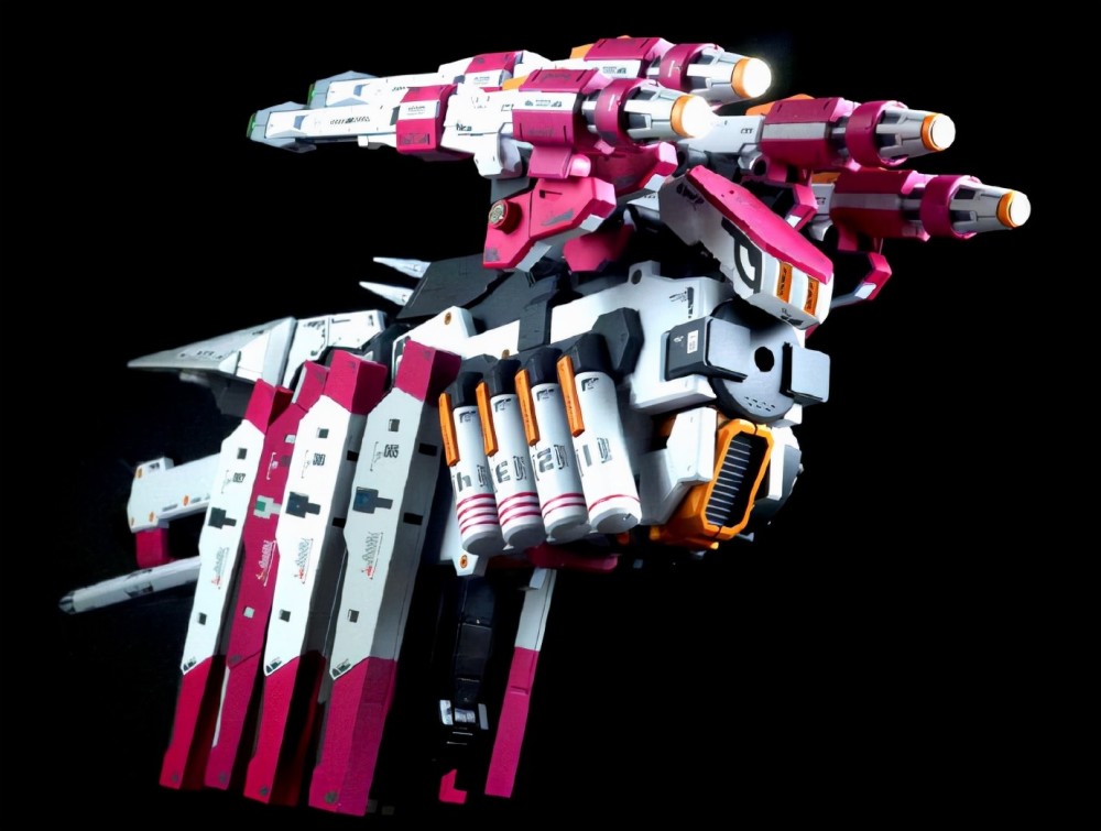 模玩控:狱天使铁华团式样高达模型_腾讯新闻