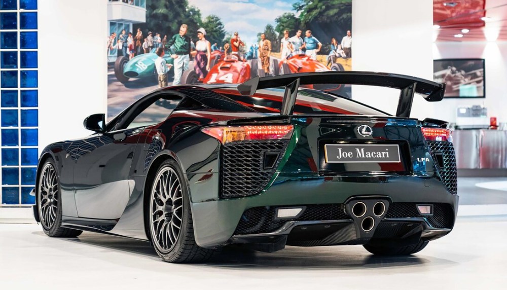 二手售价超100万美元563马力这是一辆稀有的雷克萨斯lfa跑车