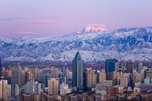 乌鲁木齐的诗与景(2)遥望博格达|天山|冰川|博格达峰|乌鲁木齐
