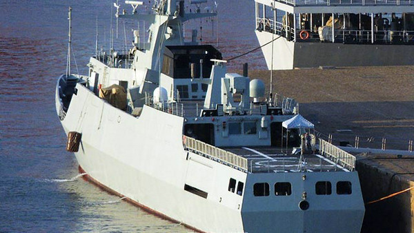 中国056型轻护卫舰_腾讯新闻