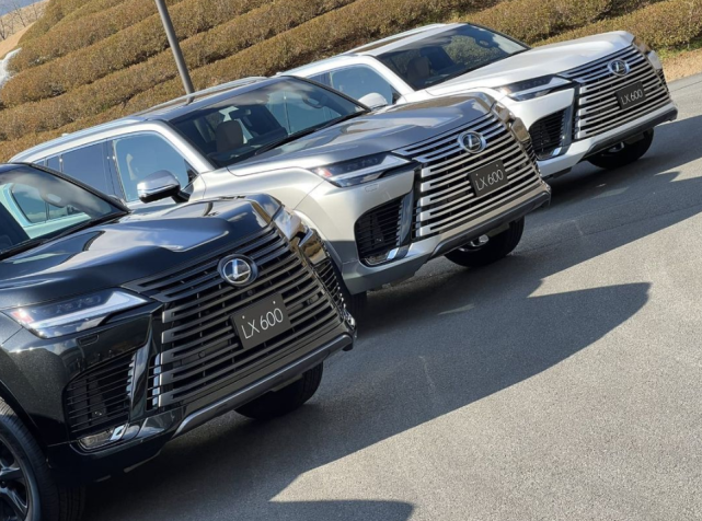落地价超200万雷克萨斯lx600来了配双涡轮空气悬挂