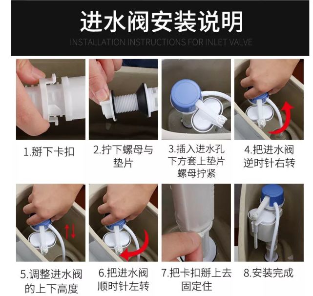 1,水箱内的水位过高,水箱内的水流从排水阀的入口处留下马桶内,原因是