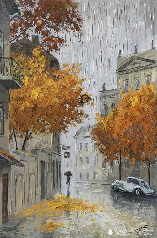 他不画雨却滴落出满眼潮湿雨中风景画大师亚历山大波洛托夫