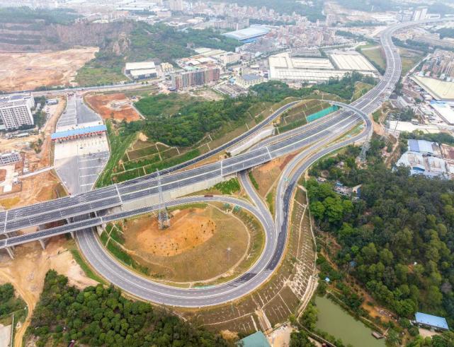 莞番高速公路二期路段31日通车