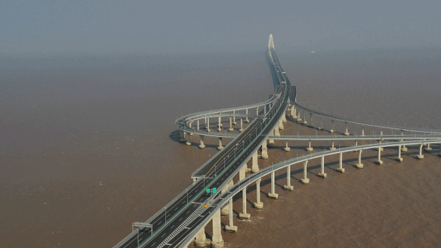 中国最长的跨海大桥图片