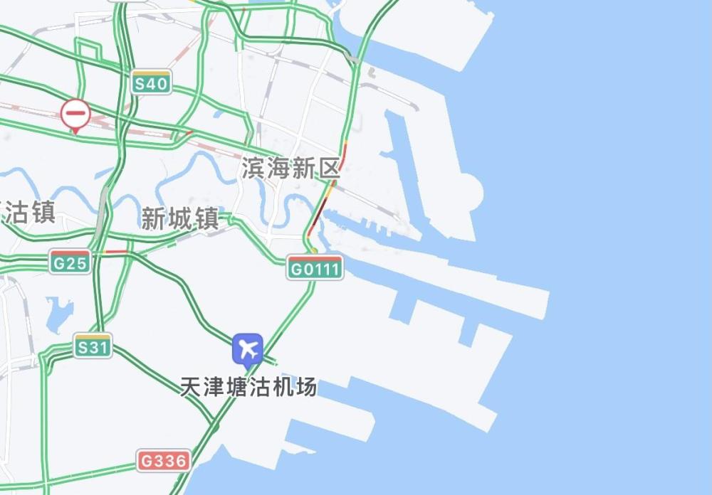 有人说海河的入海口在天津大沽炮台附近,从地图上看确实如此,海河穿过