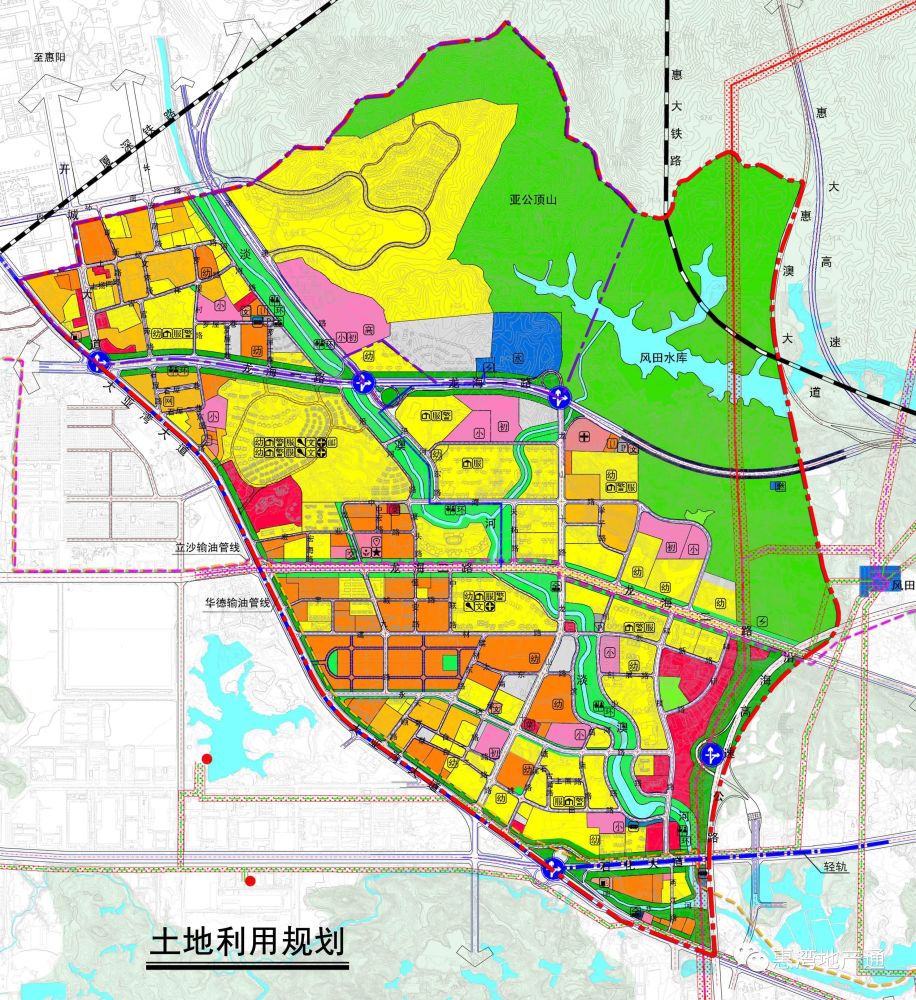 規劃定位:大亞灣的門戶地區,極具生態特色的宜居生活區,富有活力的