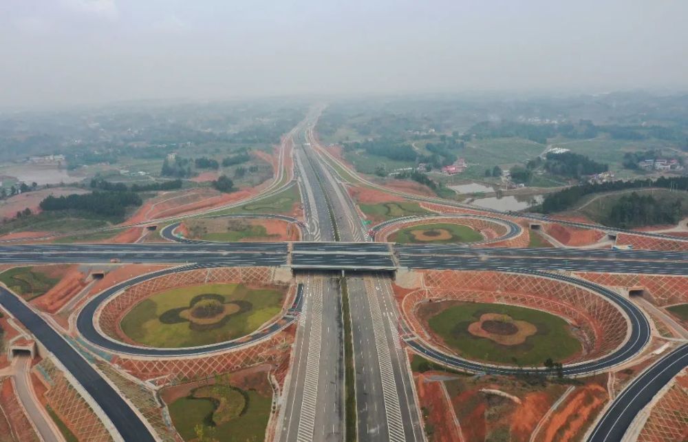 今天金简仁快速路北段开通试运行啦