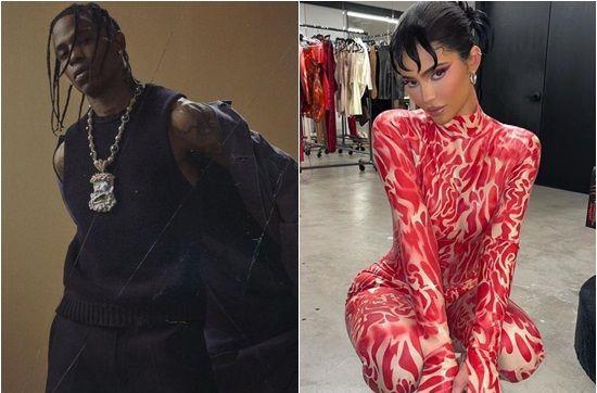 凱莉珍娜(kylie jenner)9月高調宣佈與崔維斯史考特(travis scott)懷