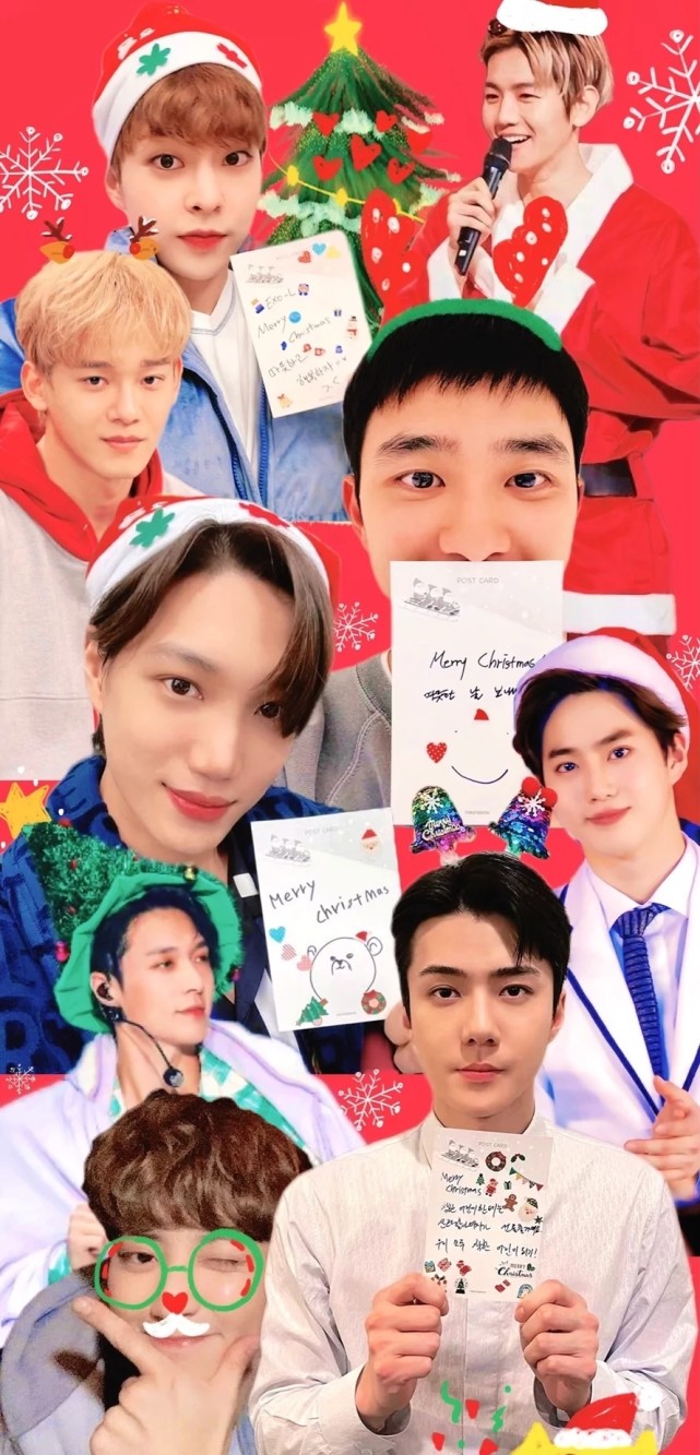 exo新年壁纸爱丽们快快用起来