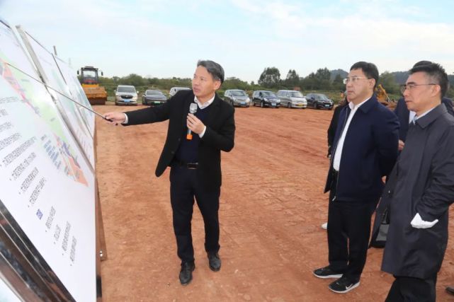 考察调研组先后前往粤港澳大湾区预制菜产业园规划建设地块,肇庆恒兴