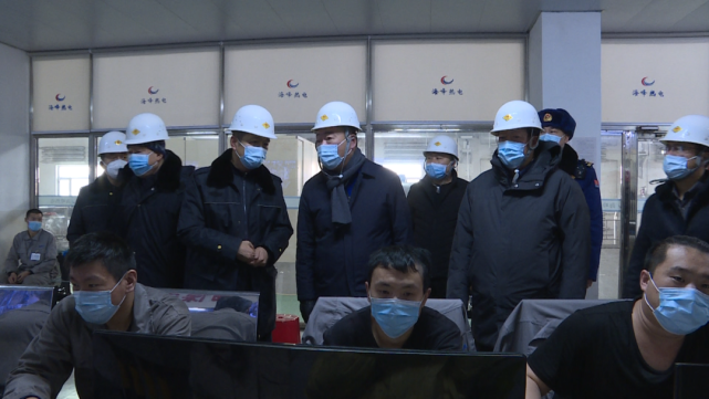 刘淼群一行先后来到云之润,海峰热电,中济加油站,万