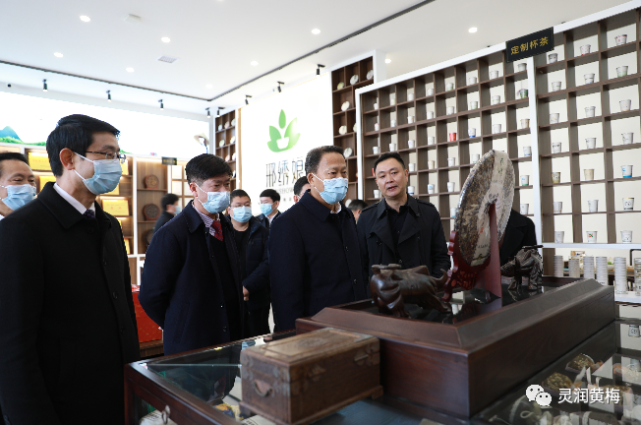 刘雪荣一行先后在县城高塔寺塔,杉木乡邢绣娘三产融合示范基地,五祖镇