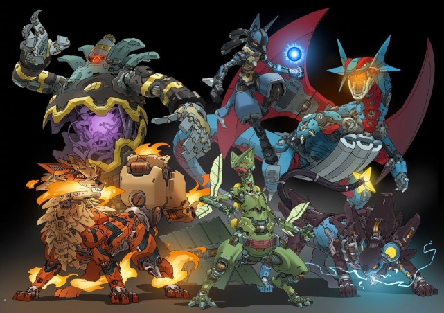 当精灵宝可梦进行了机械进化这个画风让人拍手叫绝