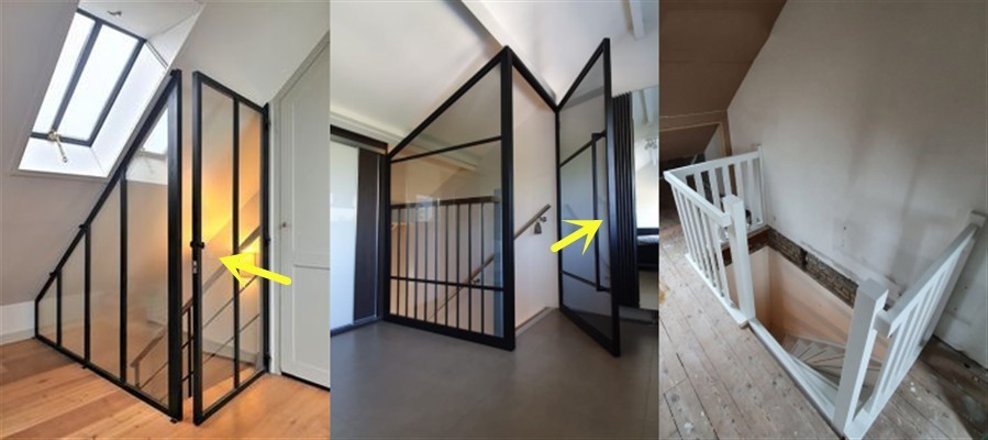 住一楼底复好好的地下室楼梯非要装盖板封起来看完才知有远见