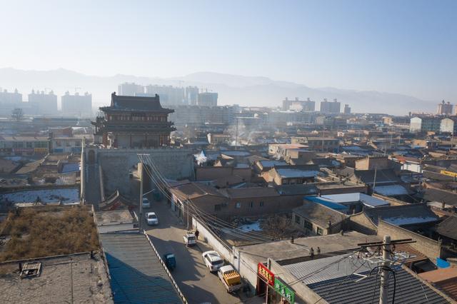 山西有一个不出名的小城叫繁峙这还有一个辉煌的古城航拍太美