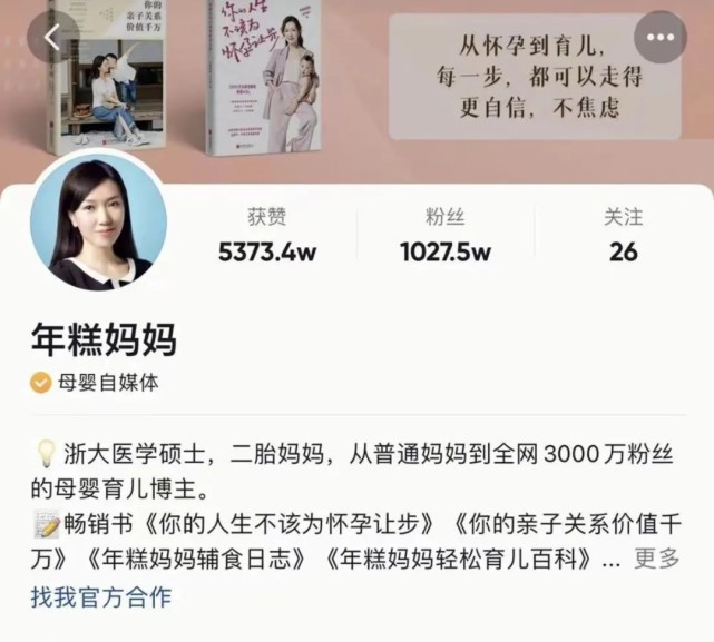 二胎妈妈"年糕妈妈"的创始人李丹阳国内多数妈妈都如雷贯耳提到"年糕