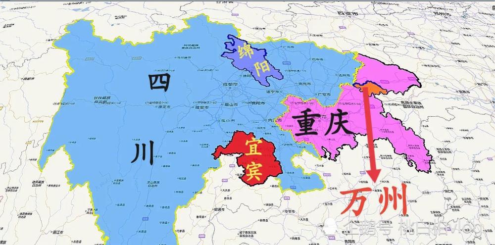 万州若不划入重庆留在四川能否超越绵阳宜宾成为副中心