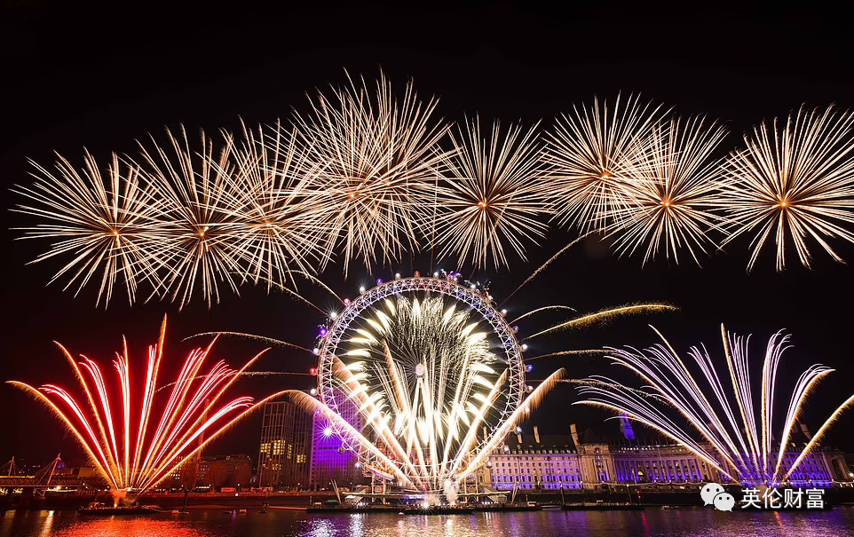 2022伦敦跨年烟花秀视频回放英国各地狂欢迎新年小编最大的心愿是
