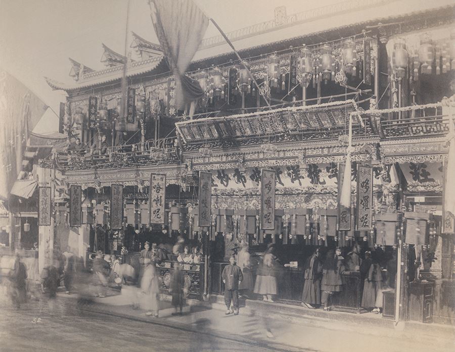 罕见历史老照片100多年前的上海外滩上海南京路