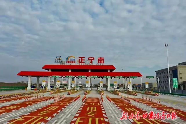 银百高速甜永段顺利通车