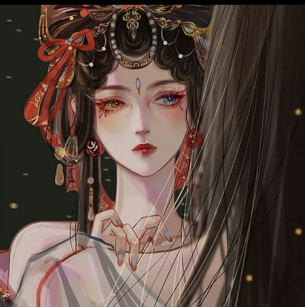 古风头像心有千千结