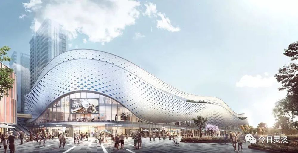 又一个综合体落户灵溪规模与银泰相当