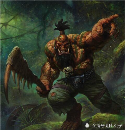 而当时"死眼"基尔罗格就是当时的酋长.血环氏族打开腾