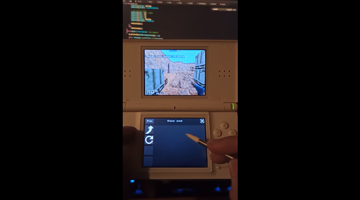 A Civilian Developed Nds Version Of Counter Strike Was Exposed Operated Using A Stylus Laitimes