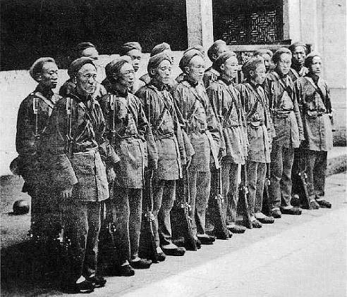 真实照片揭示太平天国时期太平军的生存状态将领林凤祥被凌迟处死的