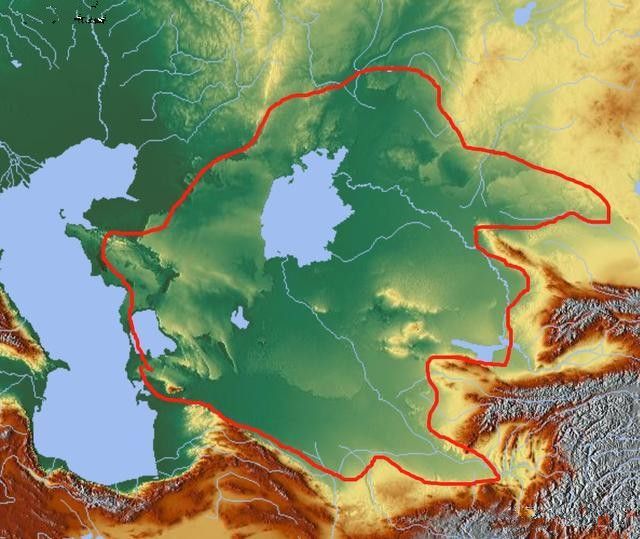 卡拉库姆沙漠地理位置图片