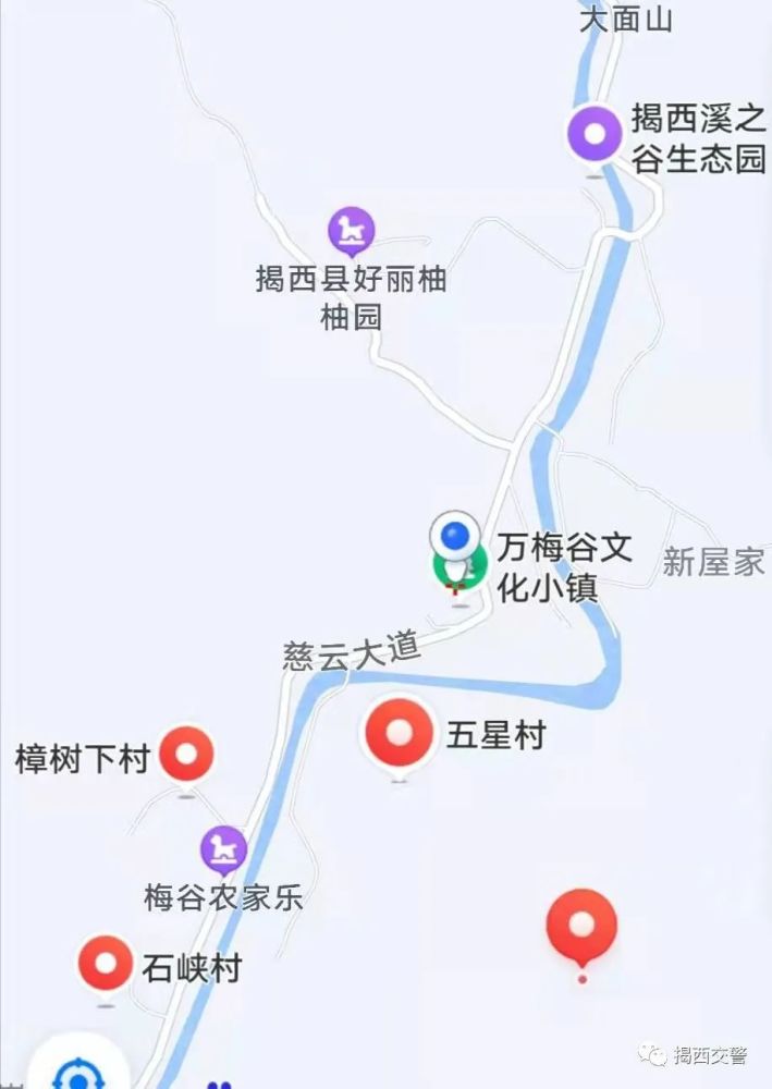 周知关于驾车前往坪上镇石内河赏梅景区的出行提示