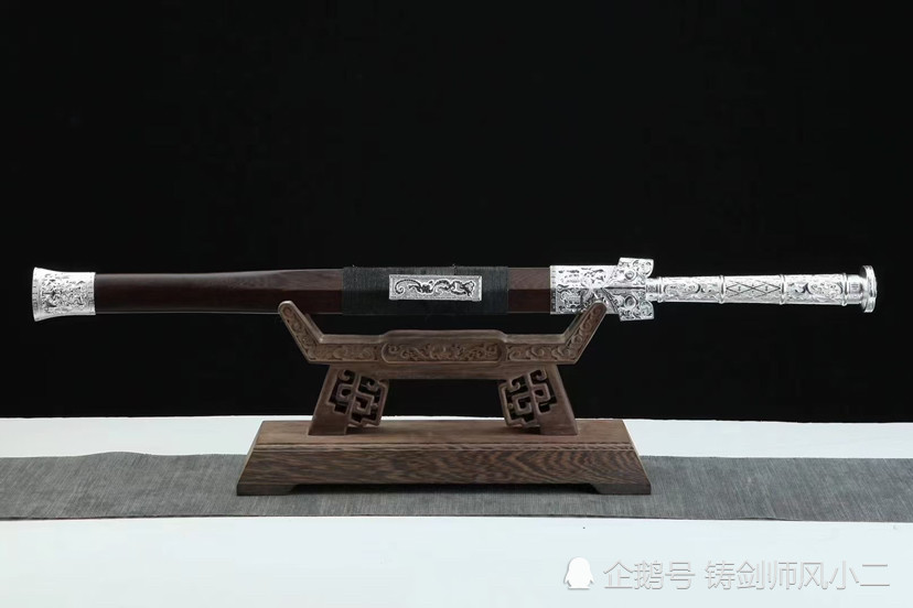 青隠環首幅刃唐剣-高性能マンガン鋼 古兵器 武具 刀装具 日本刀 模造刀