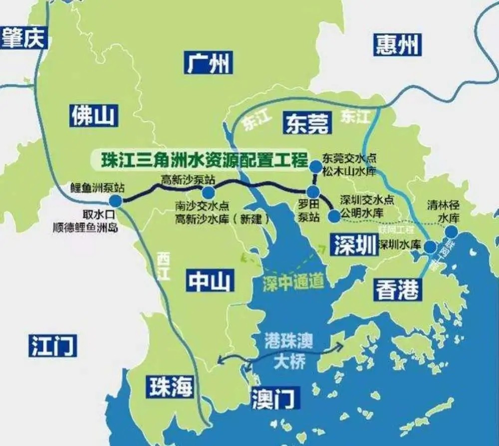 工程是深圳市全力建设社会主义先行示范区供水保障百年民生工程和珠江