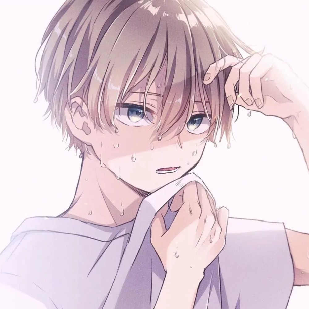 干净清爽动漫男生头像100张