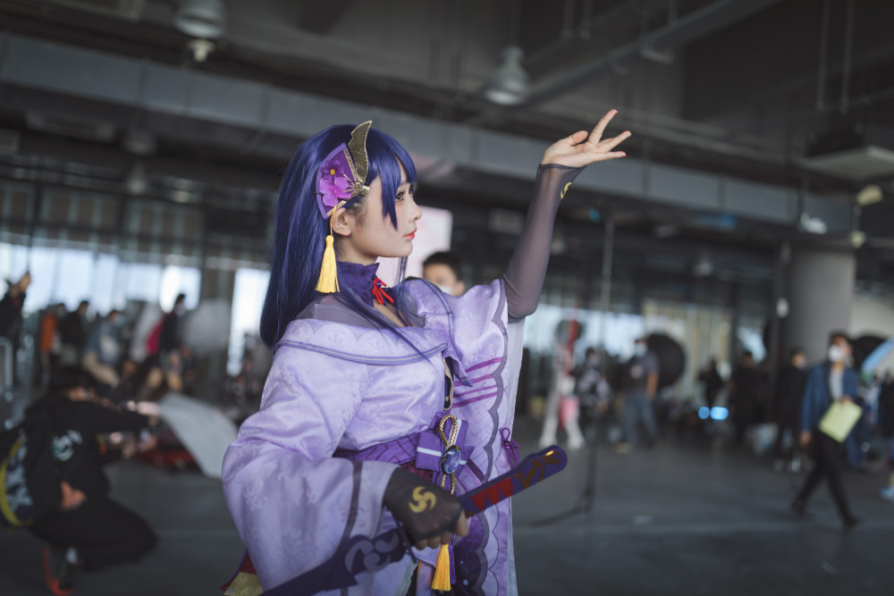 【cosplay欣赏】原神-雷神 45期