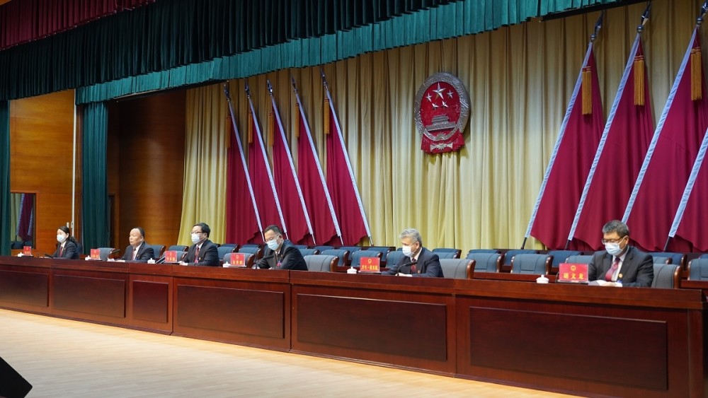库尔勒市第十一届人民代表大会第二次会议预备会议召开