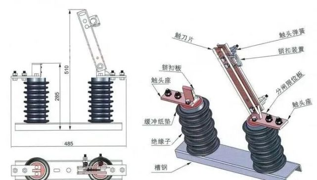 負荷開關,隔離開關,真空斷路器三者的定義與區別