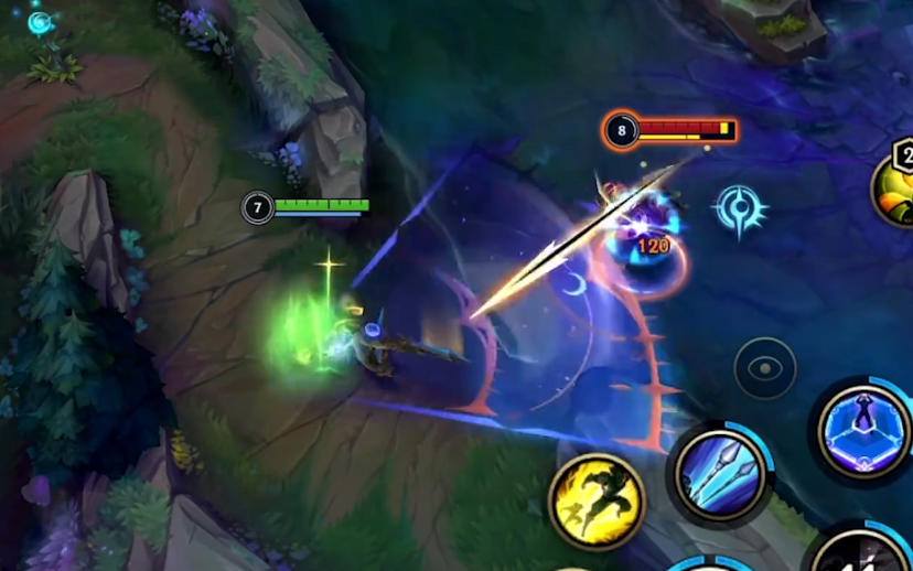 3,青钢影3技能的第一段是无法被控制的.