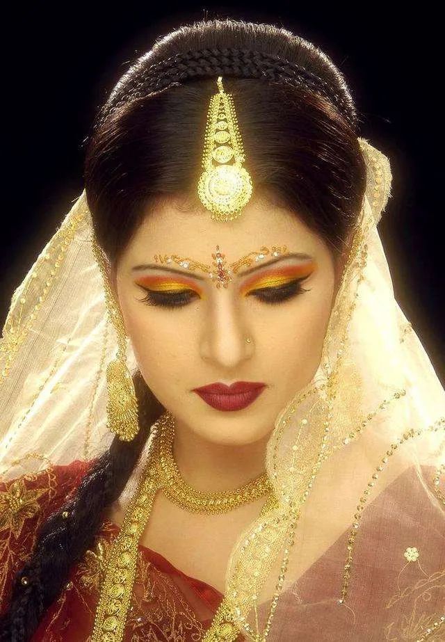 印度的女人迷人的美