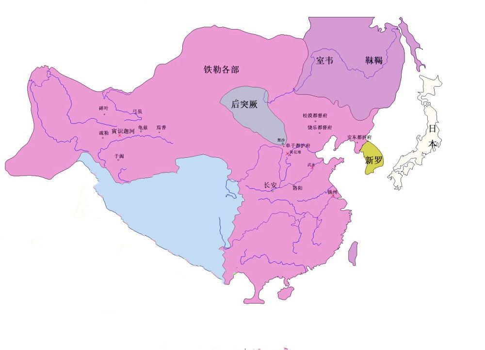 李世民栽树李治乘凉唐代版图为什么在李治时期达到最大